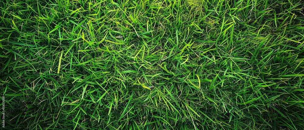 Green grass, lawn top view.
