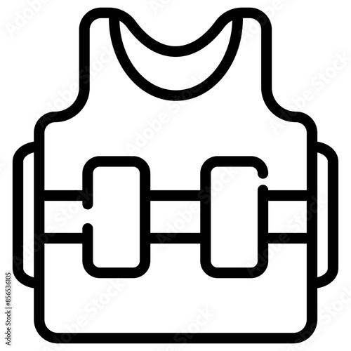 Bulletproof Vest  Icon