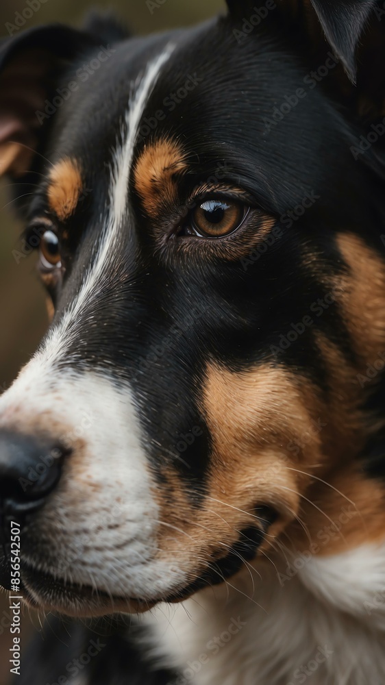 aesthetic image of a black tan and white tricolor dog background aesthetic image of a black tan and white tricolor dog background
