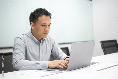 person working on laptop