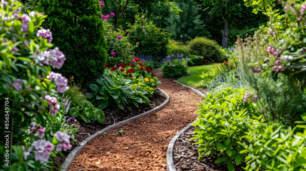Tapeworms with flowering shrubs planted img Tapeworms with flowering shrubs planted img