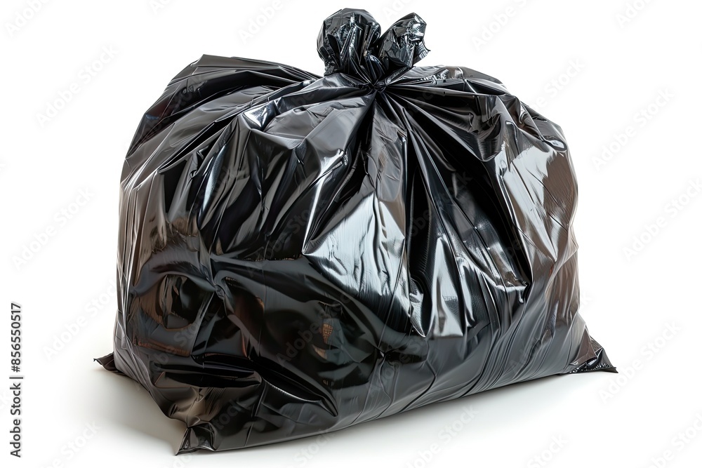 Garbage Bag isolated on a white background Garbage Bag isolated on a white background