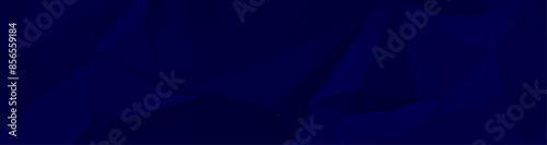 Blue crumpled paper texture background, Blue wrinkled paper texture. Vector illustration.