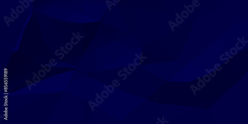 Blue crumpled paper texture background, Blue wrinkled paper texture. Vector illustration.