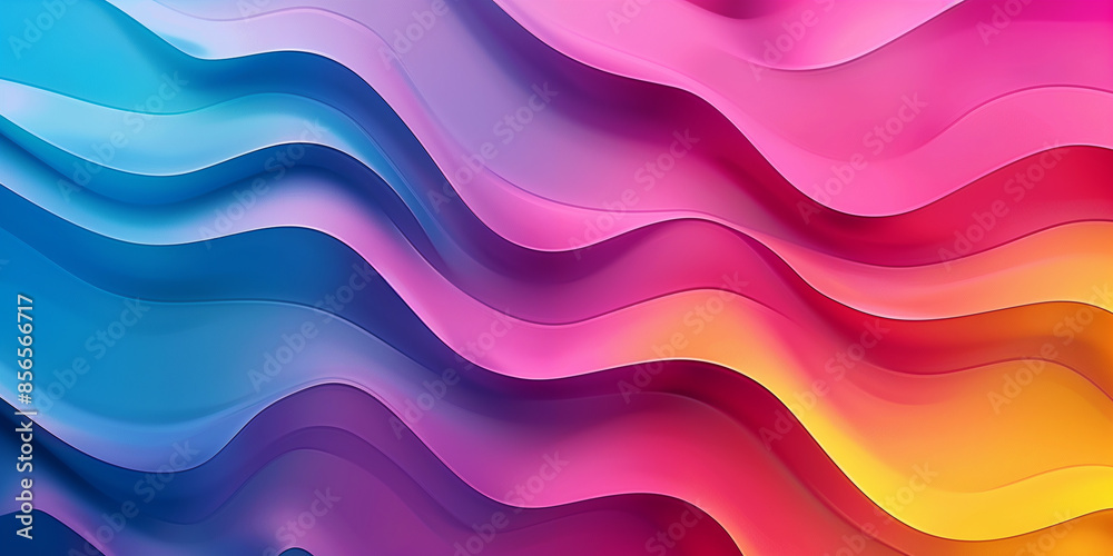 Bunte Linien in 3D Optik für schönen Hintergrund Bunte Linien in 3D Optik für schönen Hintergrund