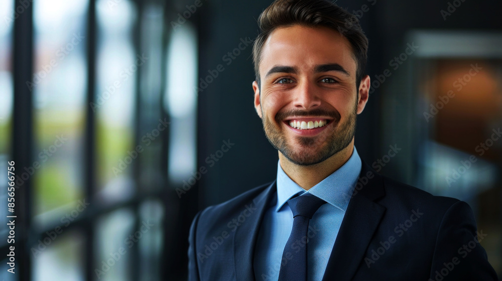 portrait cheerful of business to convey their spirit job portrait cheerful of business to convey their spirit job