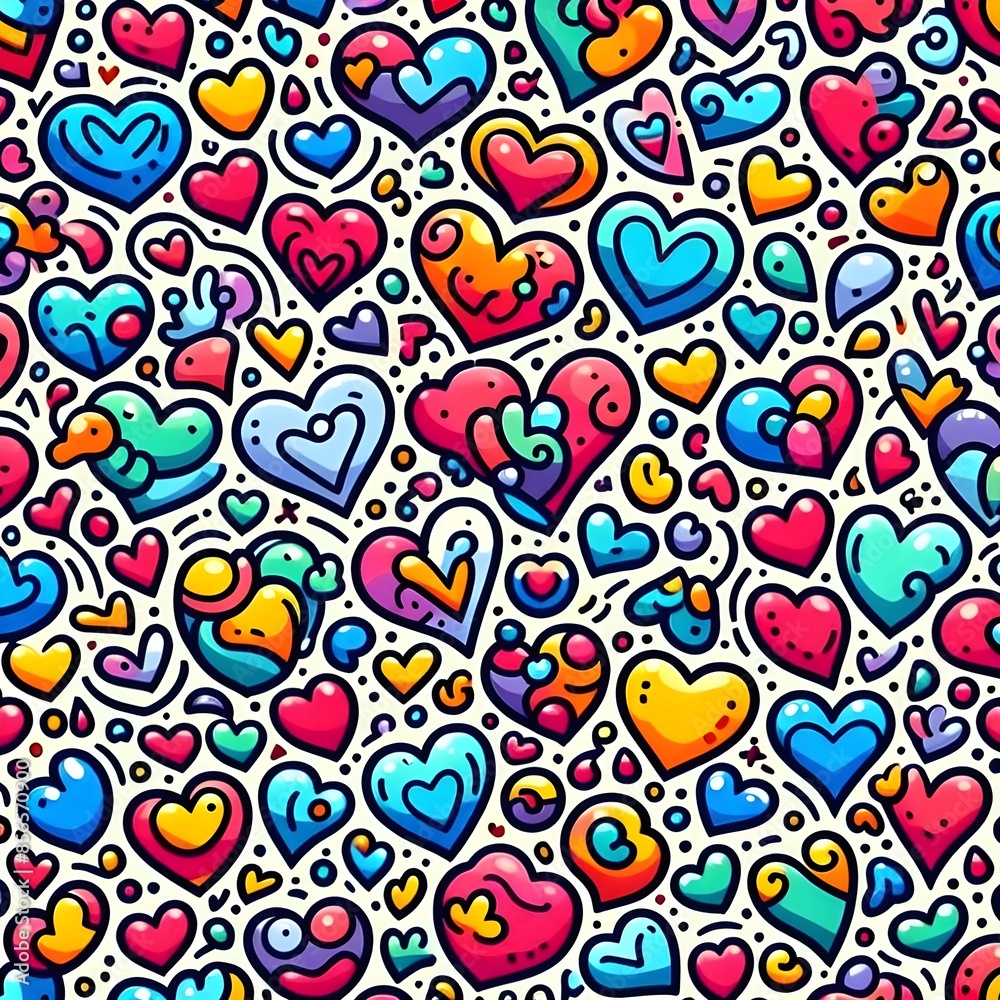 Sweet Heart Seamless Pattern Sweet Heart Seamless Pattern