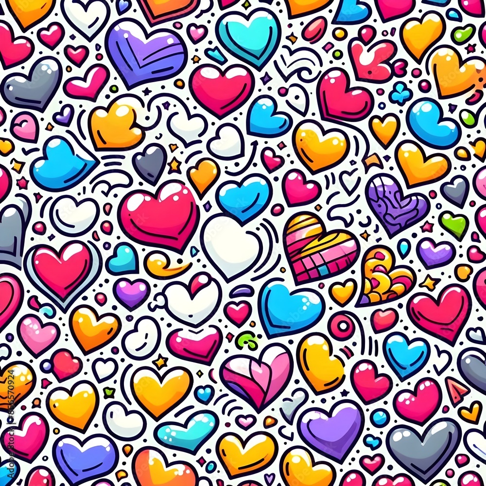 Sweet Heart Seamless Pattern Sweet Heart Seamless Pattern