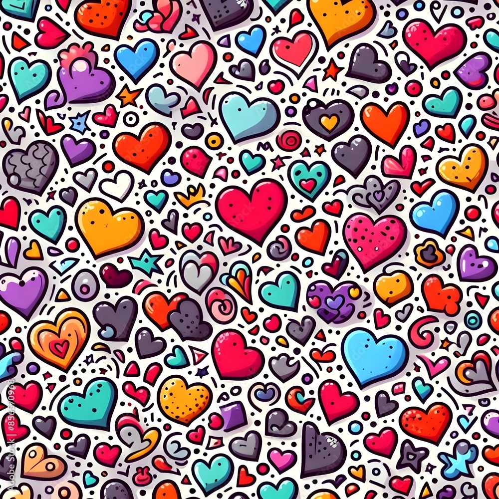 Sweet Heart Seamless Pattern Sweet Heart Seamless Pattern