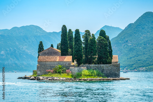 Obraz na płótnie Island of Saint George. Montenegro w salonie