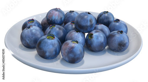 plums on a plate