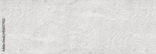 Wallpaper Mural Large white grunge textured concrete wall background. The backdrop is a rough cement floor in gray tones. Torontodigital.ca