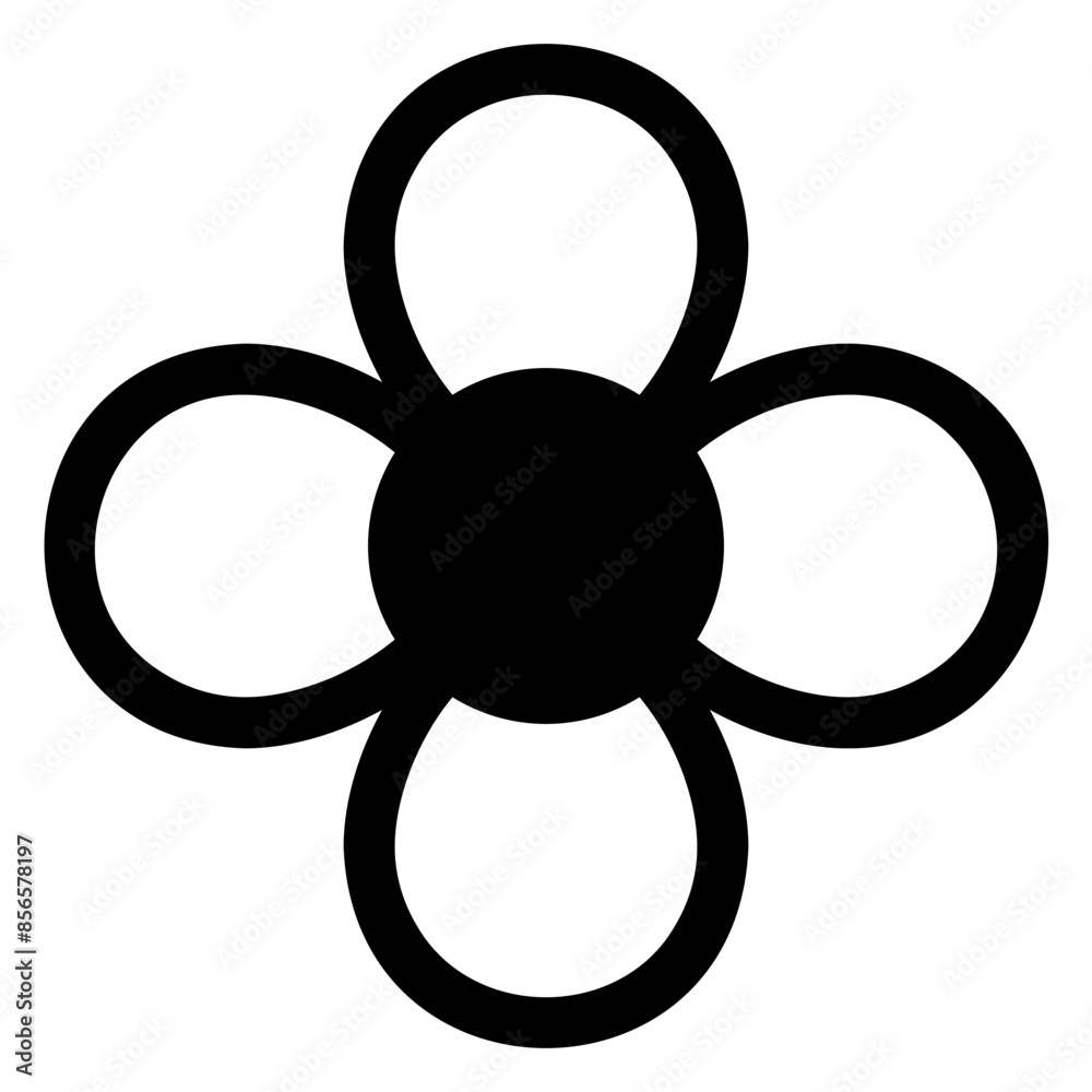 flower glyph icon isolated on white background flower glyph icon isolated on white background