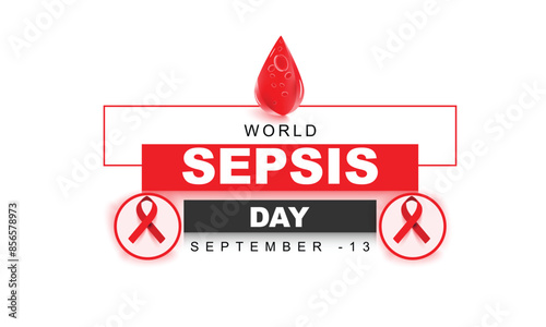 World Sepsis Day. background, banner, card, poster, template. Vector illustration.