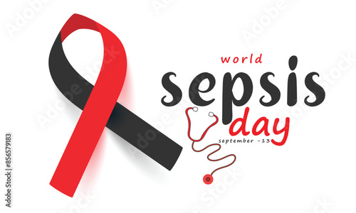 World Sepsis Day. background, banner, card, poster, template. Vector illustration.