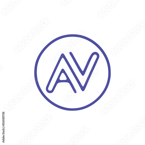 Illustration of letter AV hand drawn doodle Free Download Illustration of letter AV hand drawn doodle - GFXLoad