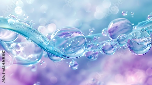 Captivating Fluid Formations: Swirling Waves of Amethyst Allure