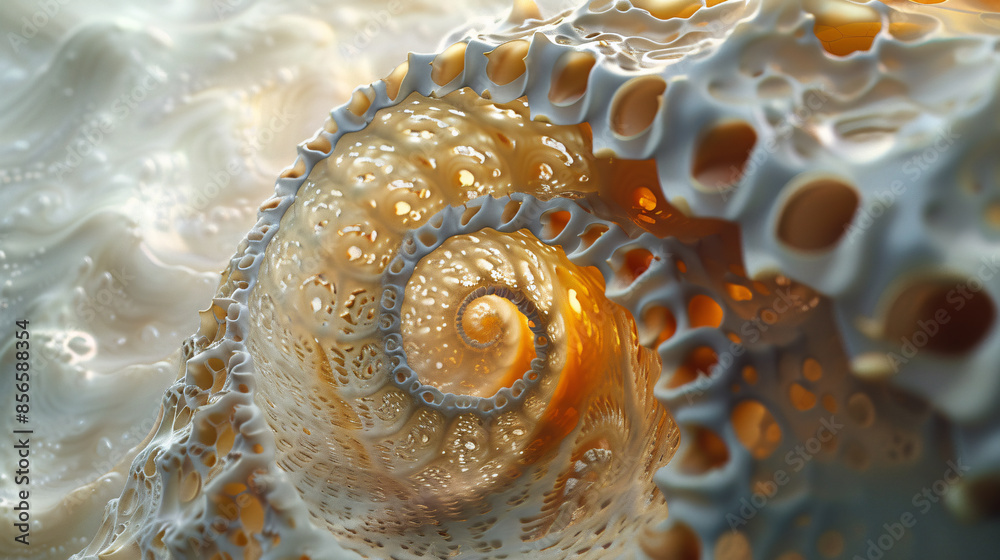 a close up of a spiral a close up of a spiral