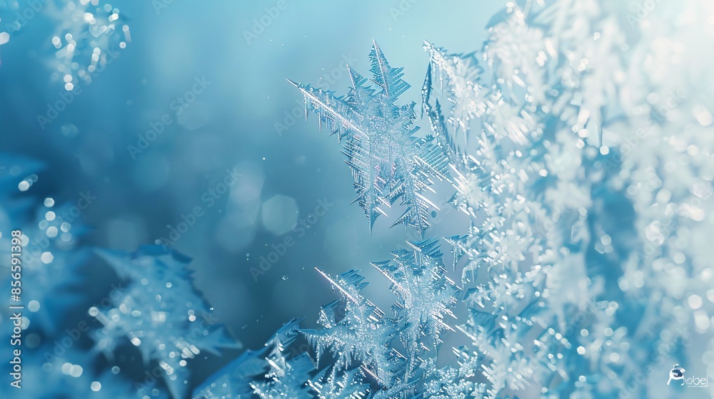 a close up of ice crystals a close up of ice crystals