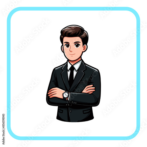 Boys wear suits and look neat