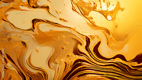 Gold marble textured background