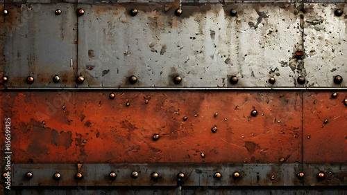 Rusty metal background