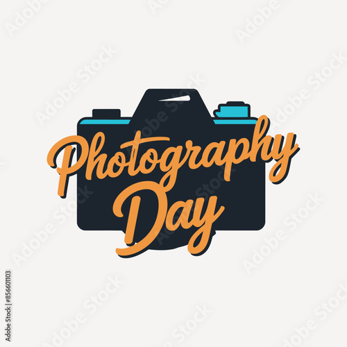 World Photography Day,Retro vintage sunset photography camera tshirt design