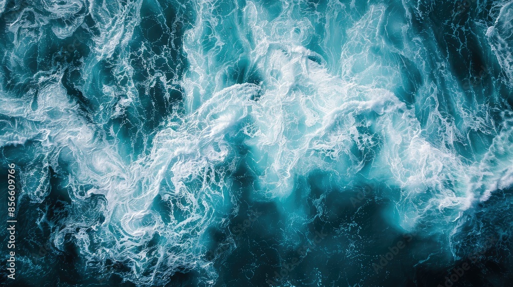 Spectacular aerial top view background photo of ocean sea water Spectacular aerial top view background photo of ocean sea water