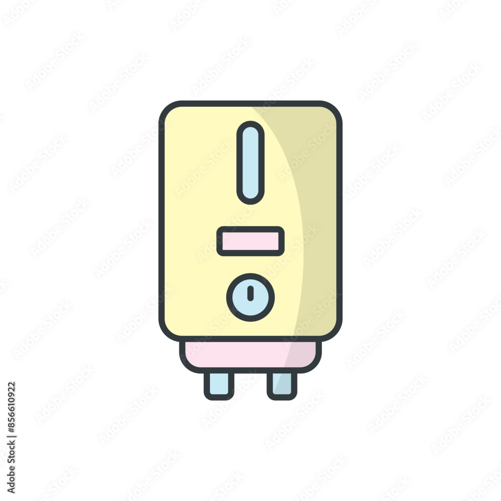 Water Heater icon vector design templates simple and modern concept Water Heater icon vector design templates simple and modern concept