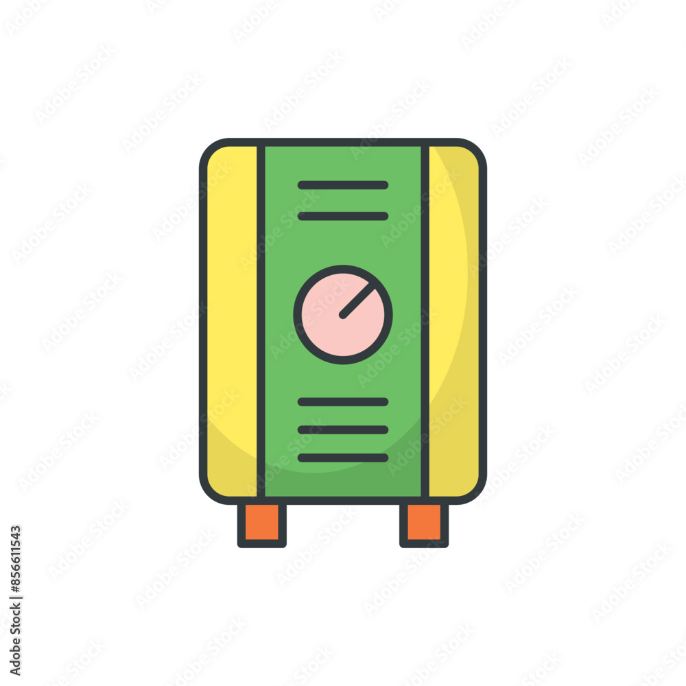 Water Heater icon vector design templates simple and modern concept