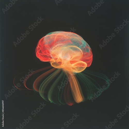 A single, floating brain bu...