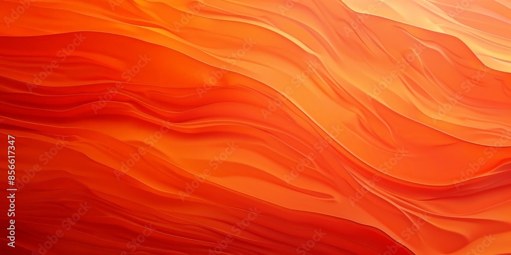 Obraz premium Abstract Orange and Yellow Waves