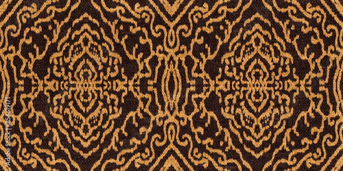 Seamless ethnic design, ikat art. beautiful hand drawn Design for textile and printingEthnic pattern.beautiful pattern. folk embroidery,bohemian style, abstract art	