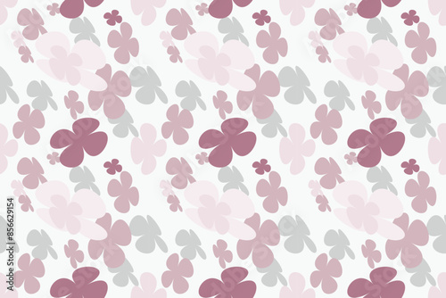 Wallpaper Mural Natural Drawing Flower Seamless Pattern Little Floral Liberty Seamless Texture Background. Spring, Summer Romantic Blossom Flower Garden Seamless Pattern for Your Designs Torontodigital.ca