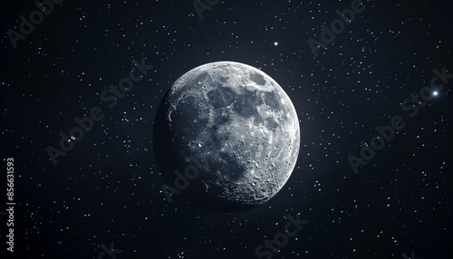 earth and moon