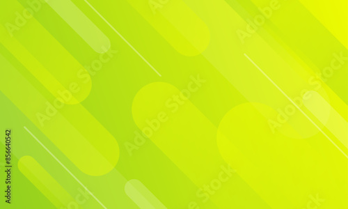Bright green-yellow abstract dynamic background. Modern wallpaper with transparent texture. Beautiful vector design for templates, banners, posters, covers, brochures, websites, and pages