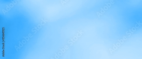 Obraz na płótnie Blue pastel gradient background, abstract blue soft vignette blurred grainy texture, abstract light blue blurred background web banner. w salonie