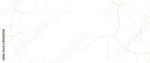 Vector old marble pattern with brown cracks Transparent texture.	