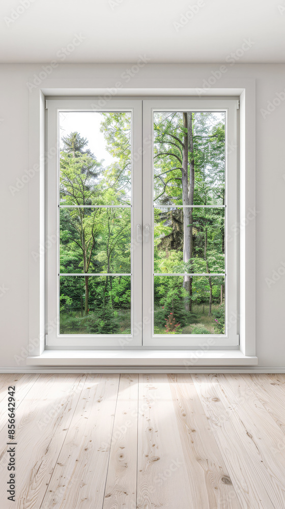 Window filling an empty apartment room with natural lighting. Residential interior design composition with copy space for an ad. Window filling an empty apartment room with natural lighting. Residential interior design composition with copy space for an ad.