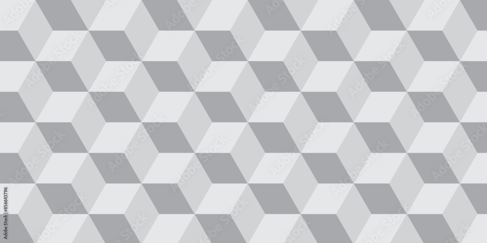 Seamless abstract white and gray background from cubes and lines. Geometric tiles and mosaic creative stylish seamless pattern block cube background. minimal hexagon Cubes mosaic shape vector design
Seamless abstract white and gray background from cubes and lines. Geometric tiles and mosaic creative stylish seamless pattern block cube background. minimal hexagon Cubes mosaic shape vector design