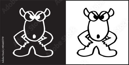 IIlustration Vector graphics of Sakabe Animal icon