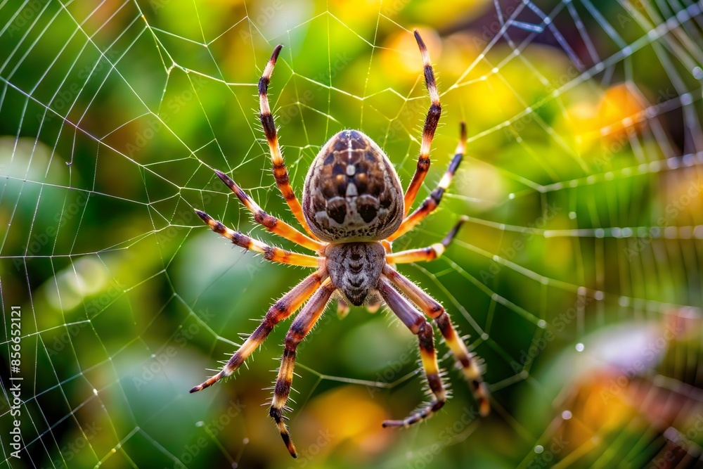 spider weave silk web close up spider weave silk web close up