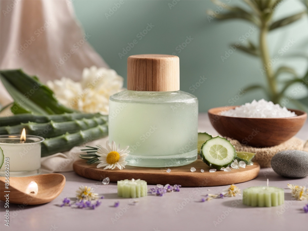 Natural Skincare with Cucumber and Daisy Natural Skincare with Cucumber and Daisy