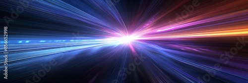 Abstract Light Streaks in Motion