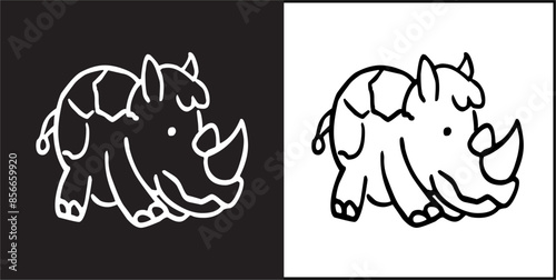 IIlustration Vector graphics of Sakabe Animal icon