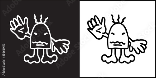 IIlustration Vector graphics of Sakabe Animal icon