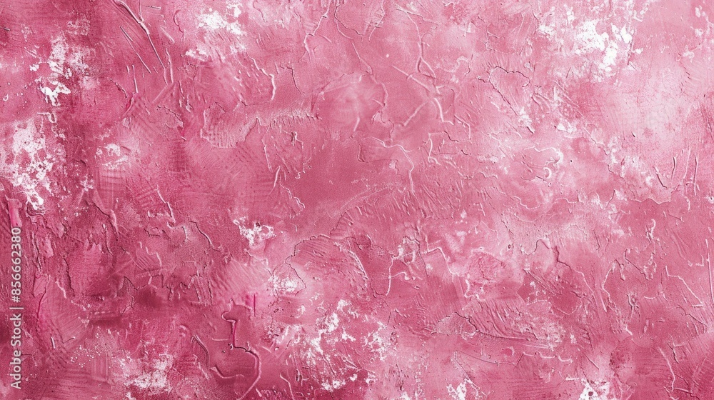 Fototapeta premium Subtle grunge texture on a pink background in a sophisticated detailed pattern
