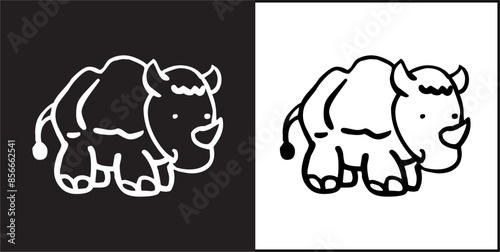 IIlustration Vector graphics of Sakabe Animal icon