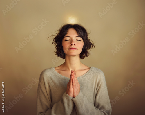 A serene image representing...