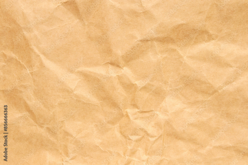 Abstract crumpled and creased recycle brown paper texture background Abstract crumpled and creased recycle brown paper texture background